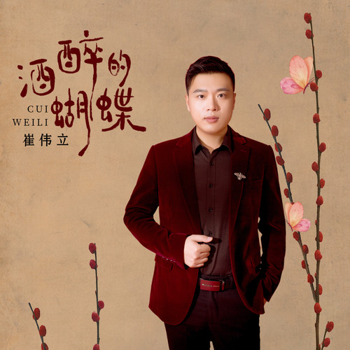 崔伟立《酒醉的蝴蝶》吉他谱